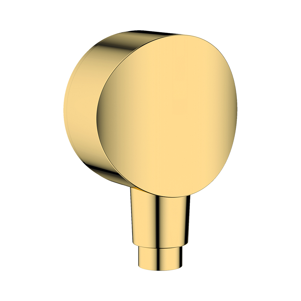 Шланговое подсоединение S с клапаном обратного тока золото Hansgrohe FixFit 26453990
