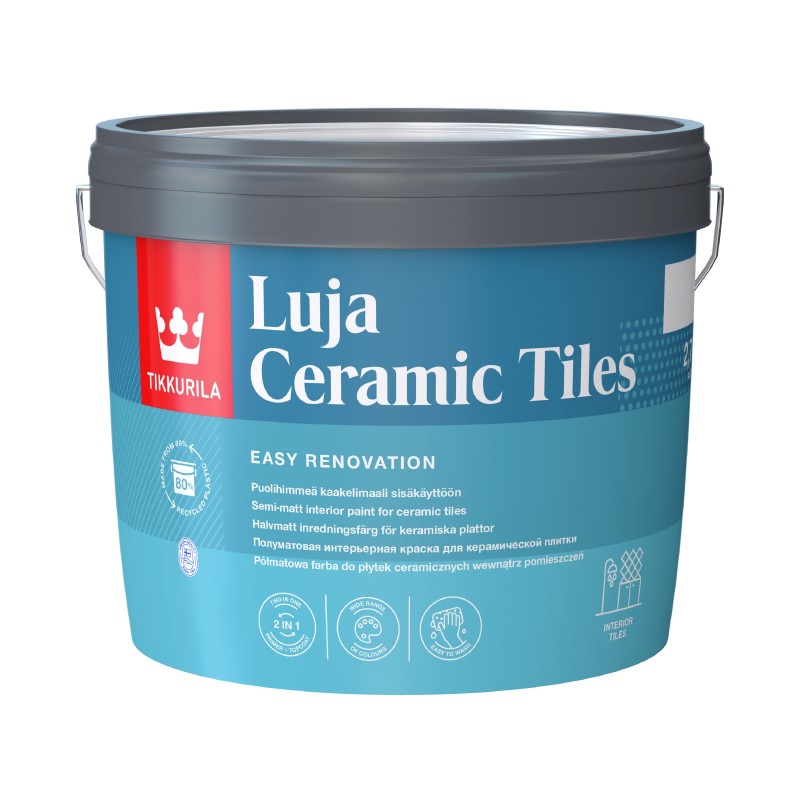 Краска интерьерная для керамической плитки Luja Ceramic Tiles пл/мат